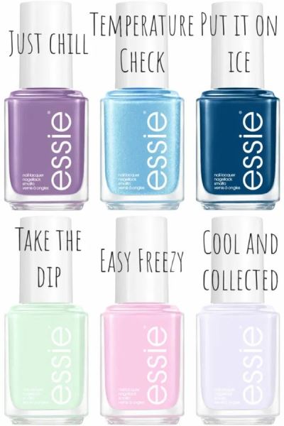 Essie Just Chill Winter Collection 2023