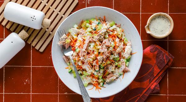 Вкусный салат с тунцом