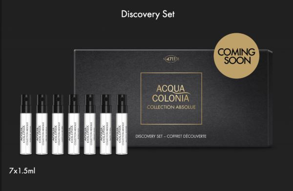 M&auml;urer & Wirtz. Новая линейка 4711 Acqua Colonia Collection Absolue