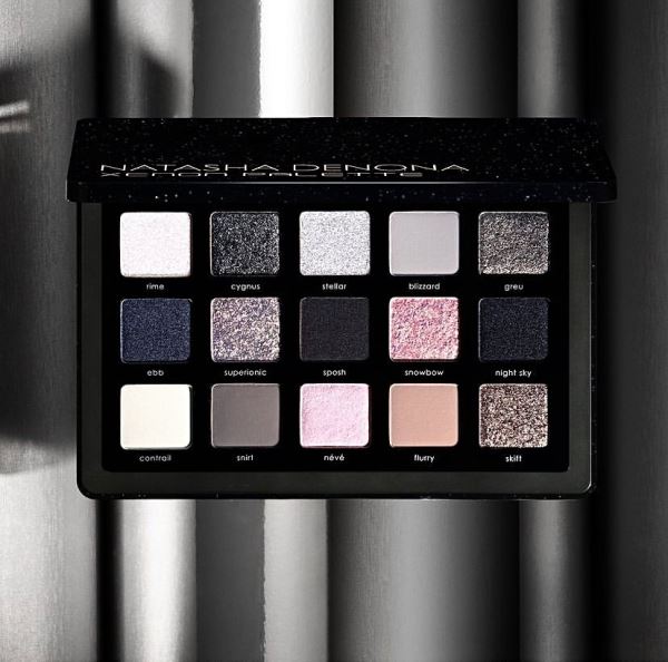 Xenon eyeshadow palette by Natasha Denona - для самых темных смоуки