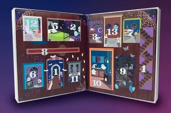 Адвент-календарь к Хэллоуину Orly Kelli's Haunted House Advent Calendar